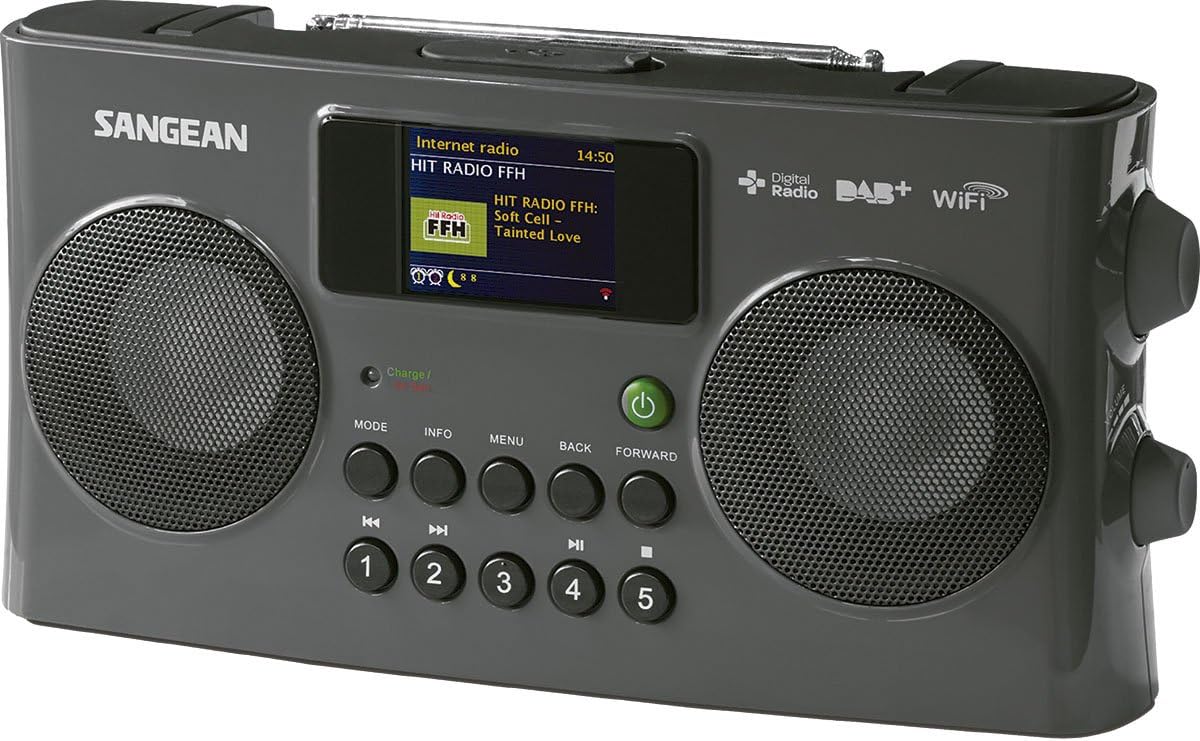 Sangean WFR29CG WFR29 C Radio con DAB+, Gris Amazon.es