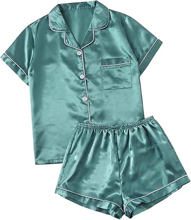 button up pajama dress