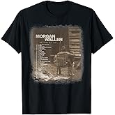 Official Morgan Wallen Tracklist T-Shirt