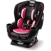 Graco Extend2Fit 2-in-1 Convertible Car Seat, Kenzie | 2 Modes of Use: Extended Rear (up to 50lbs.) &amp; Forward-Facing Harness; Adjustable Extension Panel, Grows with Your Child