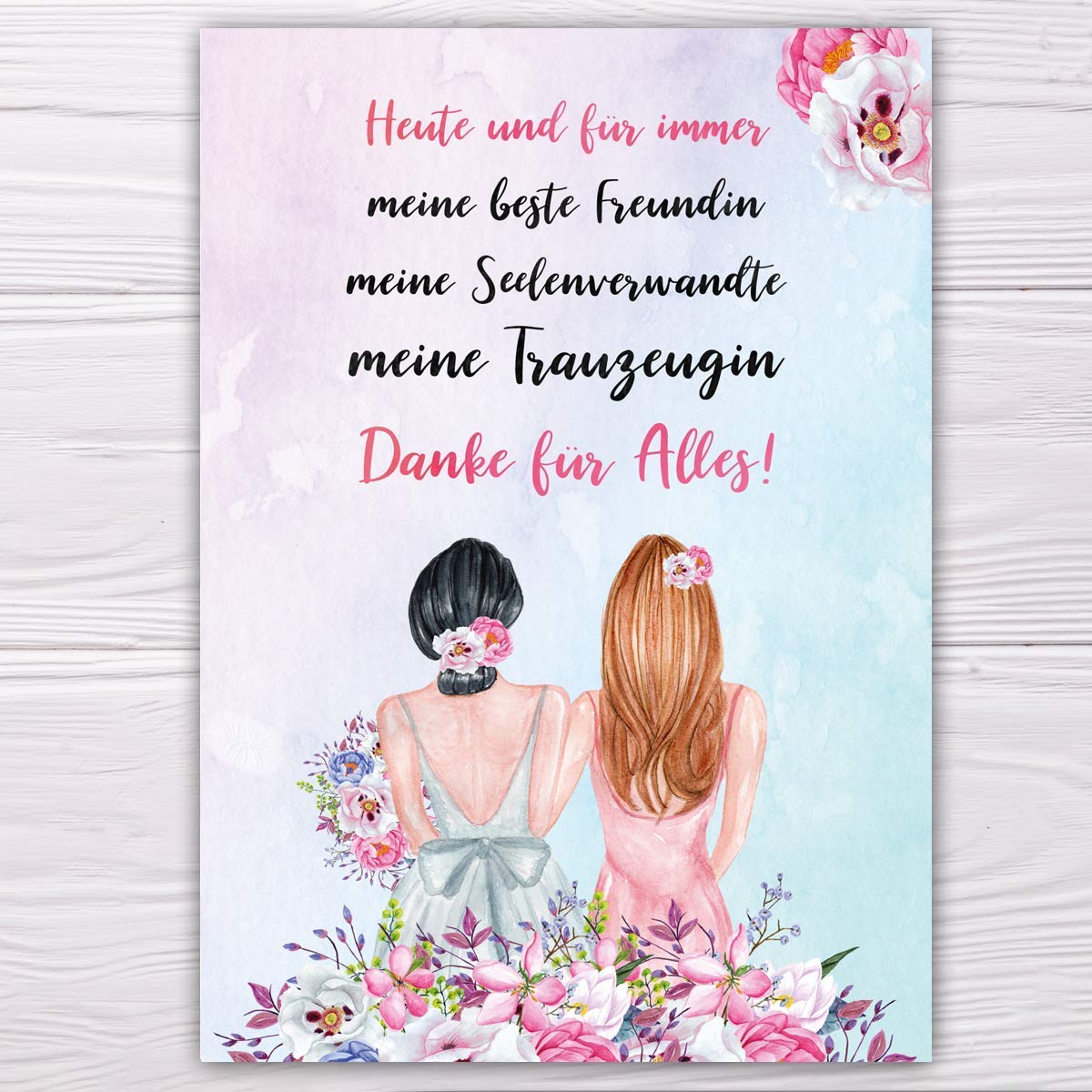 Danke Das Du Meine Trauzeugin Bist