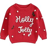 Afunbaby Baby Girl Boy Knit Sweater Blouse Pullover Sweatshirt Warm Crewneck Long Sleeve Tops for Infant Toddler