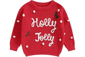 ADOBABIRL Baby Halloween Sweater Pumpkin Print Long Sleeve Crewneck Embroidery Knit Sweatshirt Toddler Fall Winter Pullover