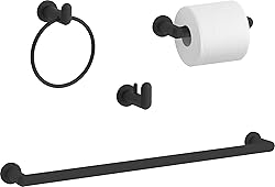 Kohler K-97897-BL Kumin Robe Hook, Matte Black