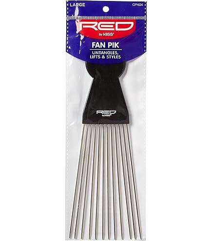 Amazon.com : Red by Kiss Soul Pik Afro Comb, Scalp-Safe Skin