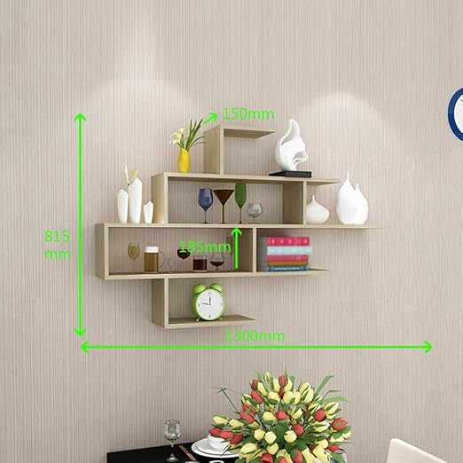 Estante Para Libros Chuanlan Estanteria En La Pared Estantes Pared