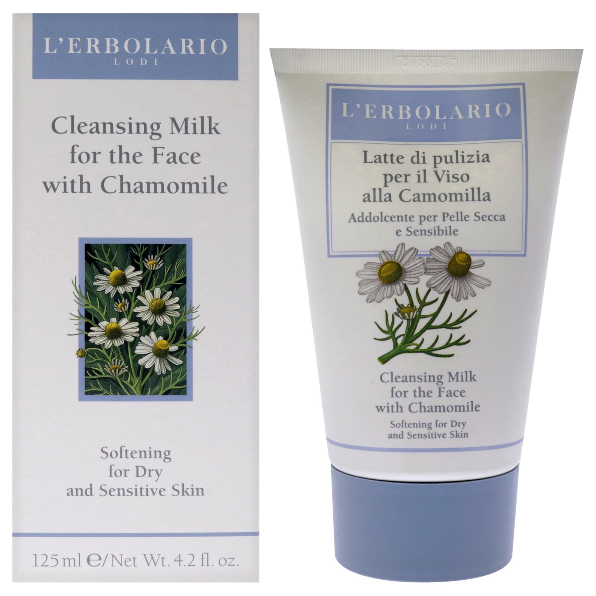 LErbolario Cleansing Milk - Chamomile for Women 4.2 oz Cleanser