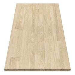 ARIEL 60 x 25 x 1.5 Hevea Unfinished Butcher Block