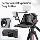 ULANZI RT02 Universal Teleprompter for Tablets Smartphones w/ Remote Control view 3
