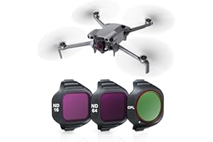 STARTRC ND/CPL Filter Set for DJI Mini 5 Pro Accessories, 3 Pack Filters ND16/64/CPL Mini 5 Pro Drone Lens Filters, Multi Coa