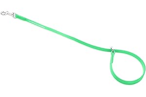 GROOMERSPRO Jelly Pet Grooming Loop Slip Style (1/2" x 30", Lime Green) | Made in The USA