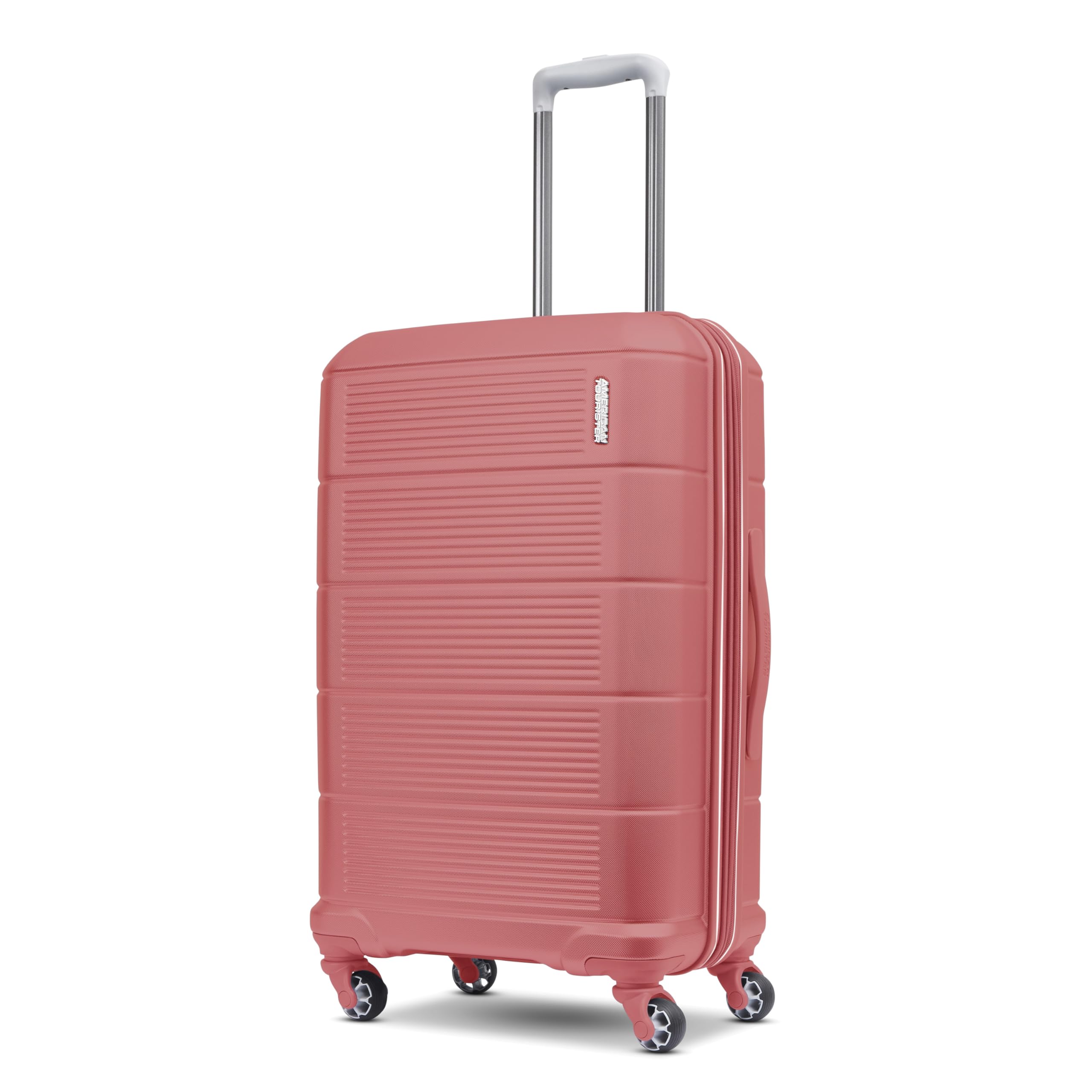 American Tourister Stratum 2.0 Expandable Hardside Luggage with Spinner Wheels, 24" SPINNER, Soft Coral Image