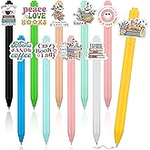 Geyoga 10 Pcs National Book Club Gifts Pens Accessories Set Bulk Librarian Readers Pens Book lovers Day Bookish Gifts for Bookish Bookworm Teacher Favors