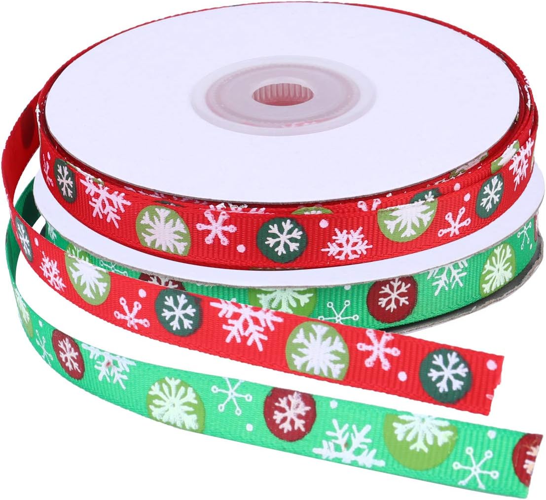Ribbons for Christmas Ribbons Roll Pack Ribbon Ribbons for Crafts Kitchen & Dining