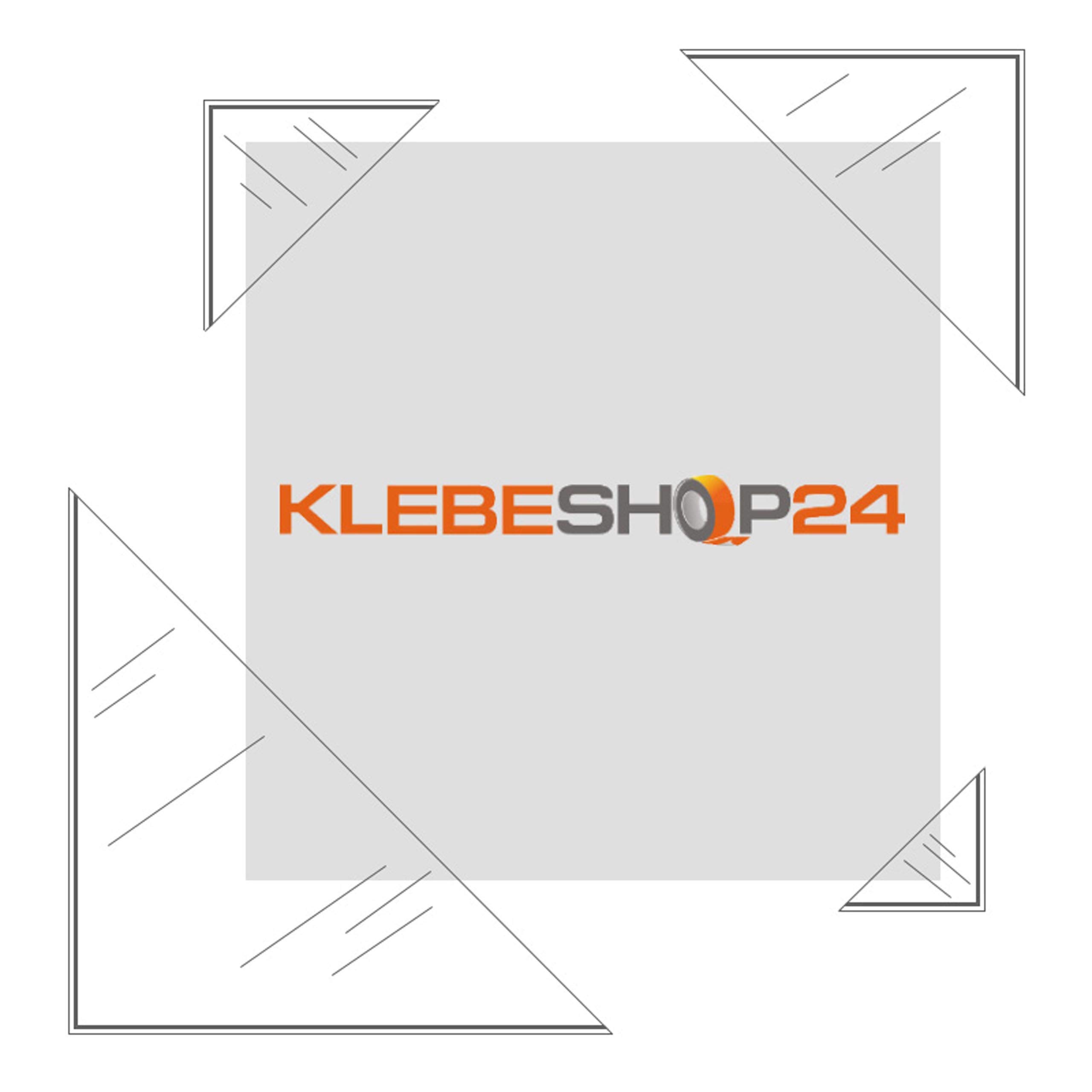 Klebeshop24 Self-Adhesive Triangular Pockets | Adhesive Corners | Transparent Photo Corners | Choice of Size | 20 or 100 Pieces | Corners for Gluing / 175 mm x 175 mm Pack of 20