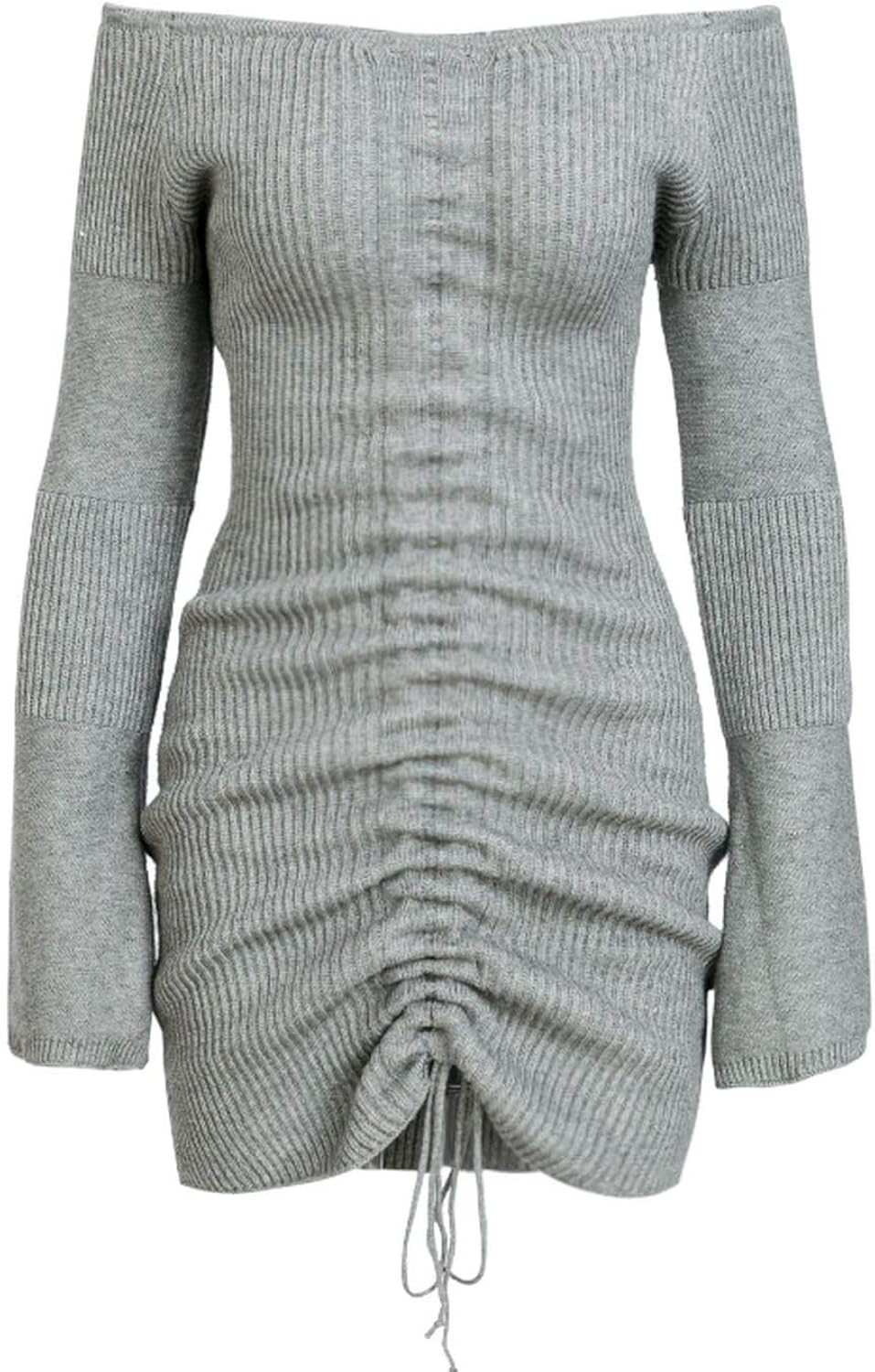 backless sweater dress