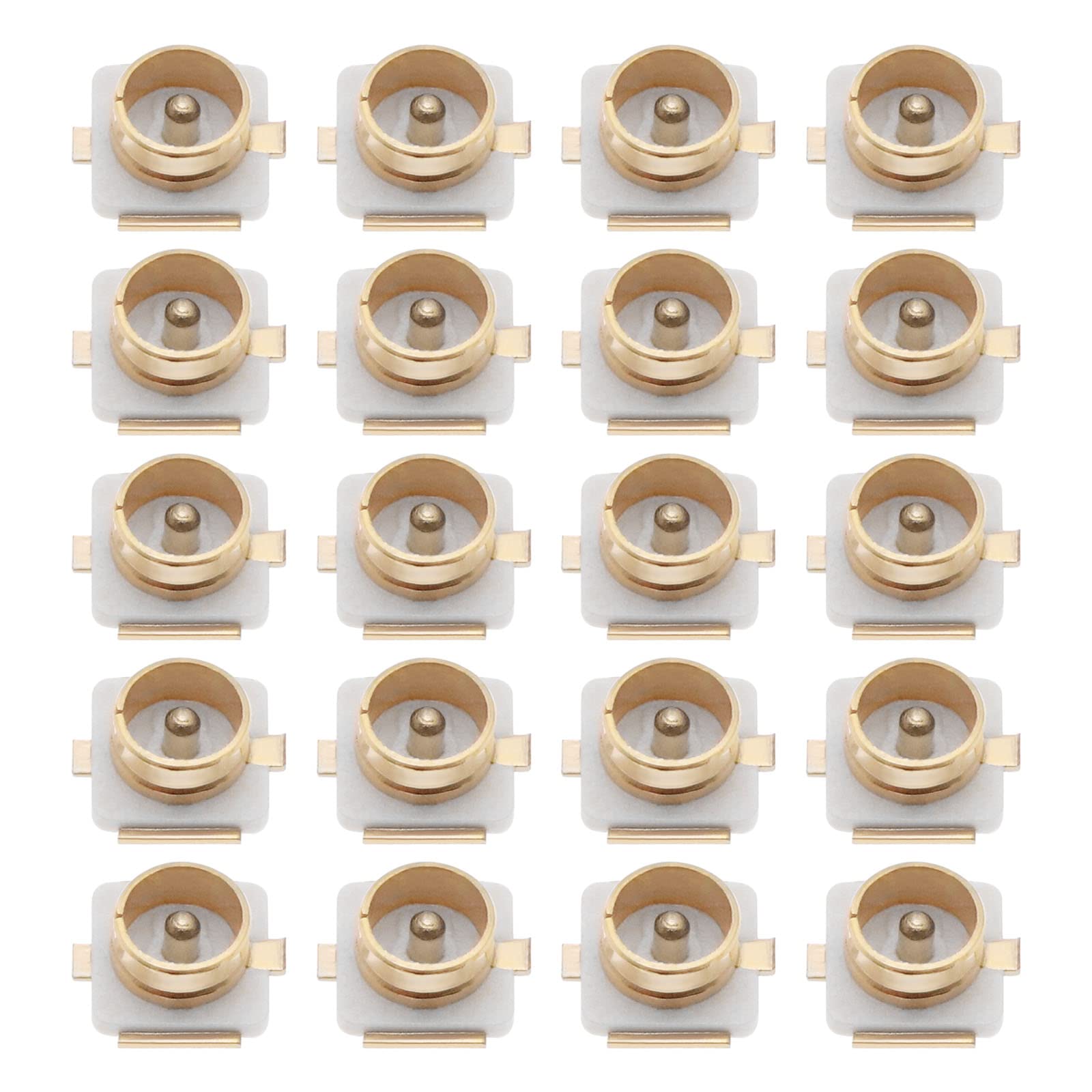 eMagTech 80PCS IPX U.FL RF Coaxial Connector SMD SMT Solder PCB Mount Socket Jack Female for Antenna Wireless Lan Equipment Coaxial Cable