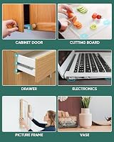 ONUEMP 304pc Clear Rubber Feet Pads Bumpers 6 Sizes Cabinet Door Drawer Glass view 5
