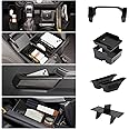 4PCS for Ford Bronco Accessories 2024 2021 2022 2023 2/4 Door Auto Car Interior Bronco Accessories Console Shifter Storage,Glove Box Dividers Organizer,Door Handle Organizer,Armrest Storage Box