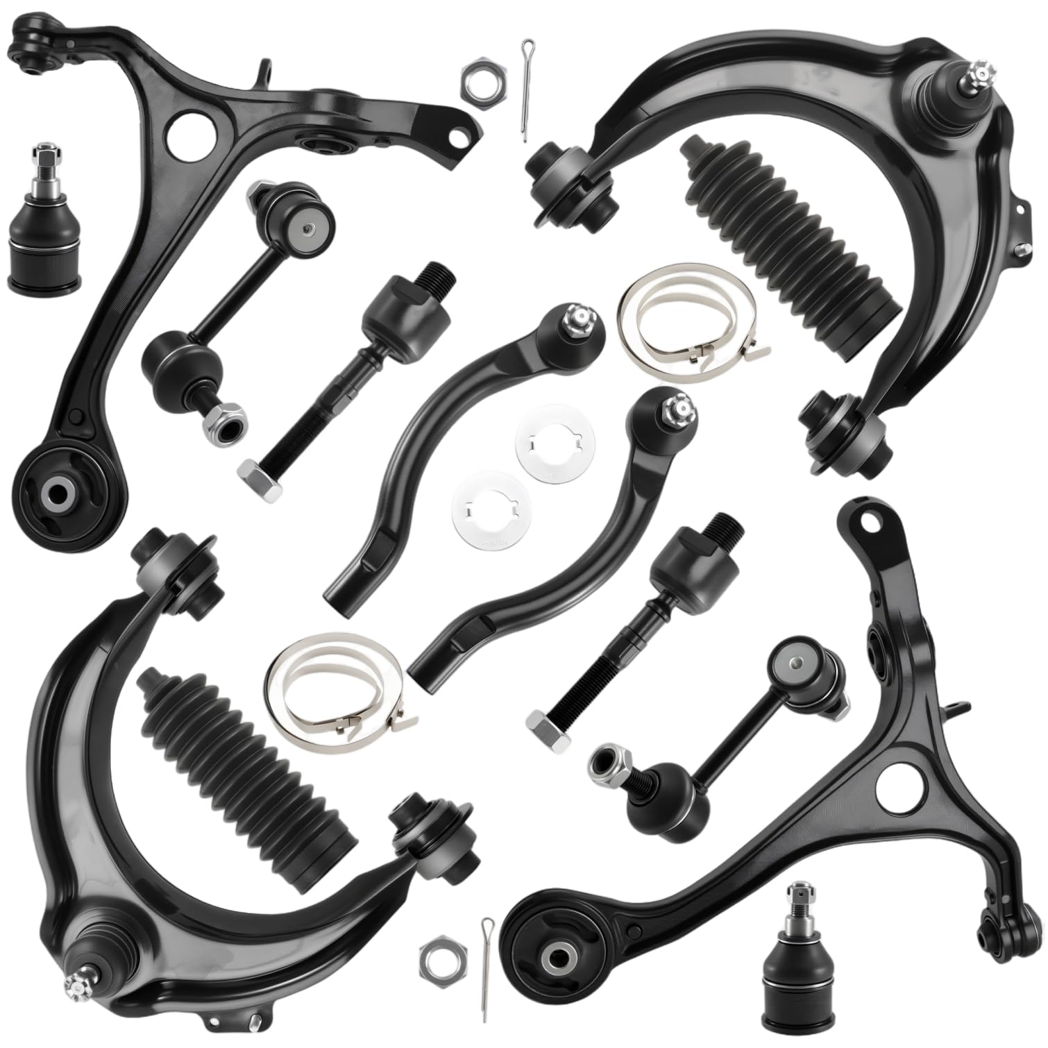 Photo 1 of ADIGARAUTO Front Lower Suspension Kit Control Arm w/Ball Compatible with Acura TSX 04-08, for Honda Accord DX 03-05/ EX& LX 03-07/ EX-L& Special 07/ SE 05/ Value 06-07 2.4L [Replace# K80228, K640289]