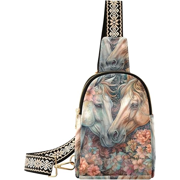 712KSYtaKnL._AC_UY300_.jpg 7269 Leather Flower Elephant Print Multifunctional Crossbody Hobo Bag main image 1