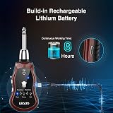 LEKATO Mini Guitar Amplifier Rechargeable Pocket Amp with Bluetooth view 6