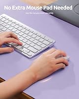 YSAGi Leather Desk Mat Large 60x35 cm Non-Slip Waterproof Purple Desk Pad view 3