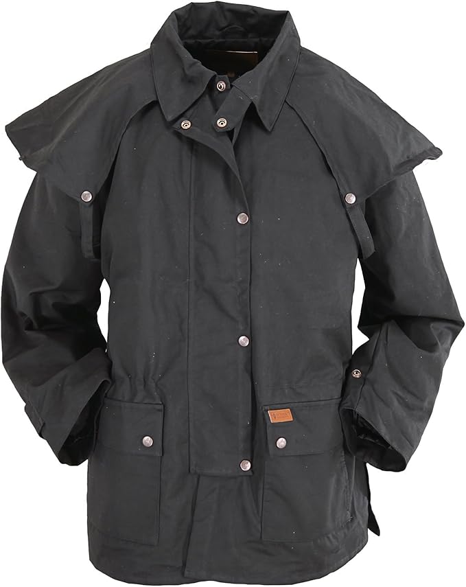 Outback Bush Rangeer Short Oilskin Jacket Amazon.ca Sports & Outdoors