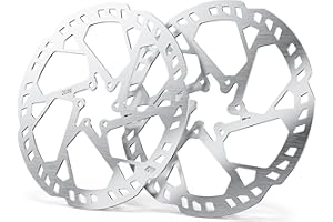 DRIVEXPWR Heavy-Duty 203 mm Thickened Stainless Steel Front & Rear Brake Disc Rotor for Talaria Road Legal TL45, Sting Offroad TL3000 - Enhanced Cooling & Durability