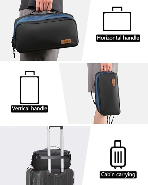 KAILAIEN SLING CROSSBODY BAG FOR NINTENDO SWITCH 2 / SWITCH OLED, STEAM DECK, PLAYSTATION PORTAL, ASUS ROG ALLY, WITH 3 POCKETS, TRAVEL BAG FOR GAME CONSOLES AND ACCESSORIES