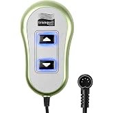Aituzero Upgraded Tranquil Ease 11560UX &amp; 11560 5 Pin Lift Chair Remote Fit for Inseat, Best Home Furnishings Lift Chairs, Lighted Hand Control, Power Recliner Switch Two-Year Replacement (Green)