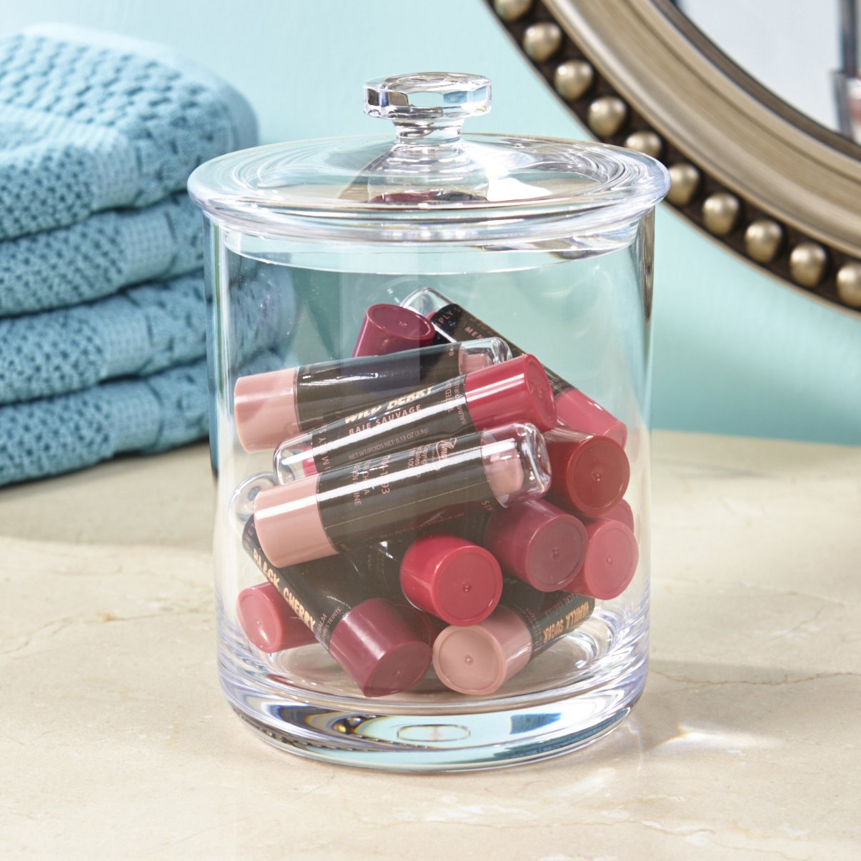 STORi 30ounce Premium Quality Clear Plastic Apothecary Jar 80844018683