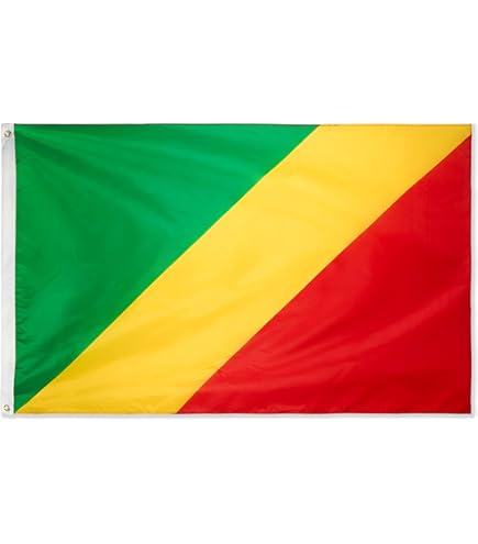 Drapeau De La République Démocratique Du Congo - Free Vector Download