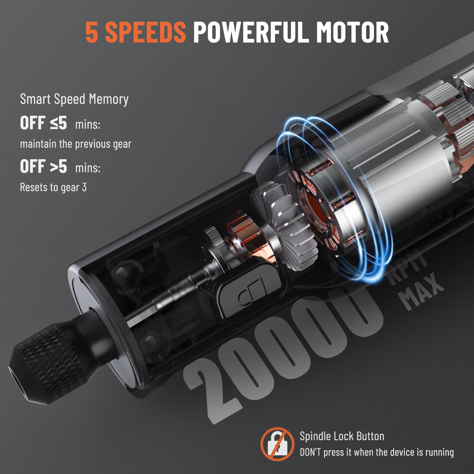 Katerk 2500mAh High-Capacity Battery