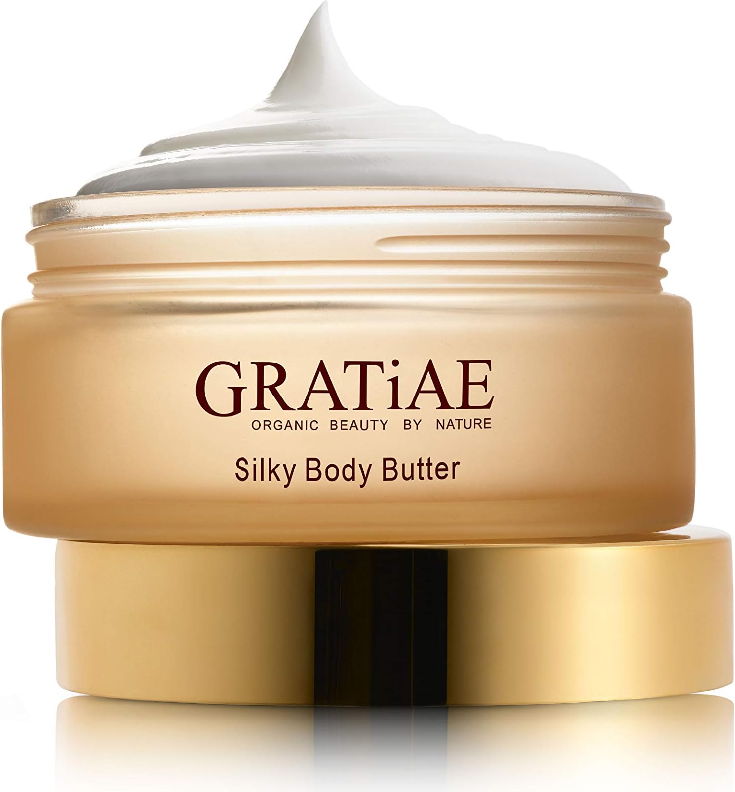 Gratiae Organic Silky Body Butter Apple, Green Tea, and Ginger 5.95 ounces