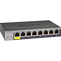 NETGEAR 8-Port Gigabit Ethernet Smart Switch
