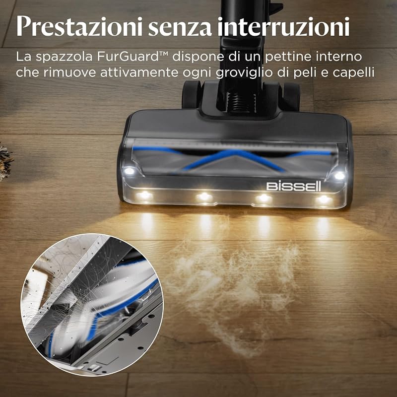 PowerClean FurGuard Aspirapolvere Senza Fili 280W 4091N