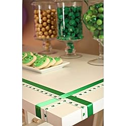 VATIN Double Face Emerald Green Satin Ribbon