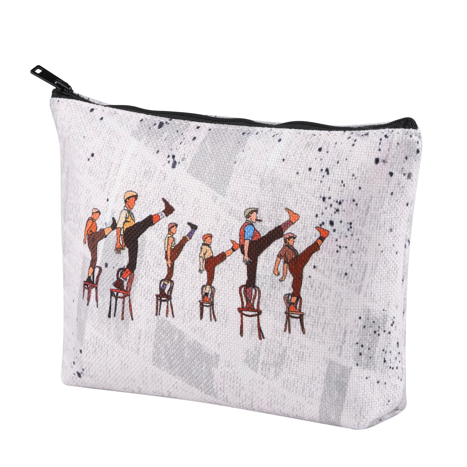 Photo 1 of ZJXHPO Musical Cosmetic Bag Musical Merchandise Musical Fans Makeup Bag With Zipper 1992 Gift (Newspaper)