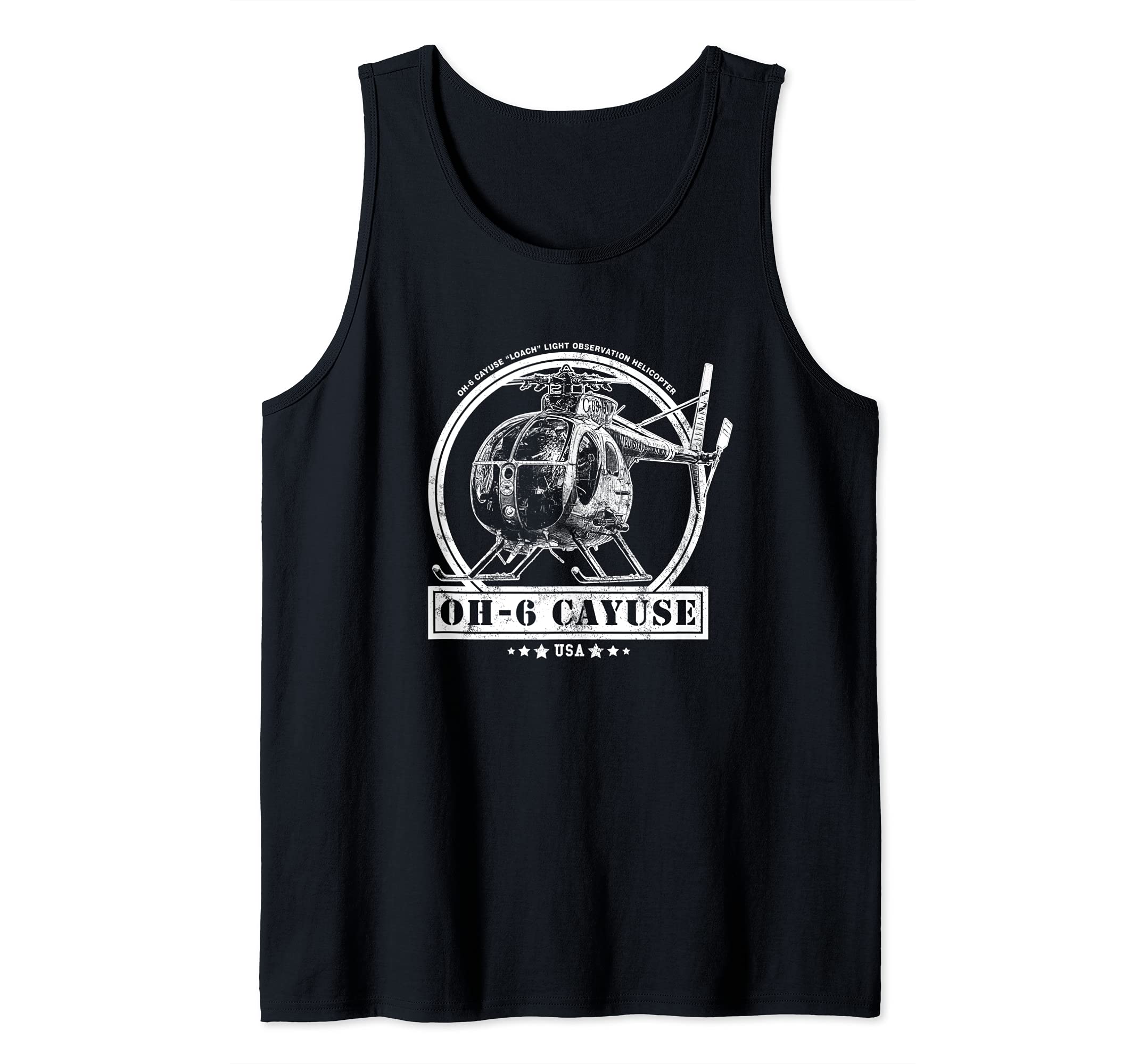 OH-6 "Loach" Cayuse Helicopter Tank Top