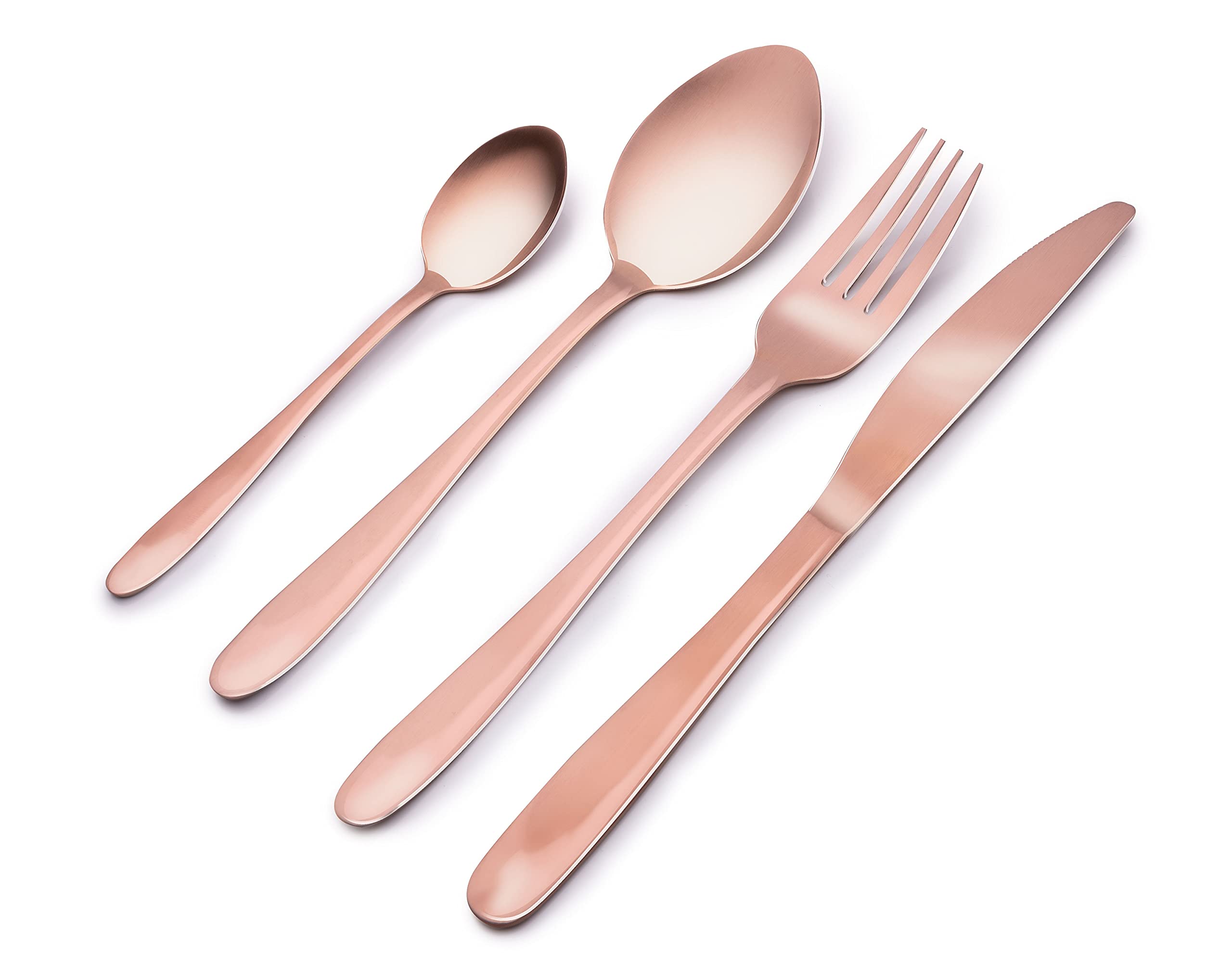 Alpina Cutlery Set - 16 Pieces - 4 People - Matte Copper