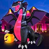 Danxilu 9FT Halloween Inflatable Dominating Dragon