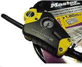 Master Lock 8433EURD Security Cable Key Lock 30 cm to 1.8 m Black view 4