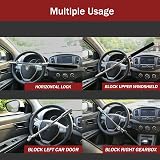wyewye Universal Steering Wheel Lock Retractable with Window Breaker 3 Keys view 3