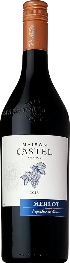 Amazon 世界no 1のフランスワイン生産 販売量を誇るメーカーがつくる本格派ワイン メゾン カステル メルロ 15 750ml 赤ワイン 通販