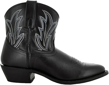 ankle cowboy boots black