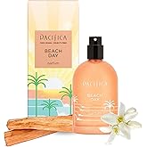 Pacifica Beach Day Spray Perfume, Fragrances, Bliss, Bergamont, Orange Flower, Sandalwood, Amber, Suede Leather, Clean Perfume, Parfum, Eau de Toilette Clean Vegan & Cruelty-Free