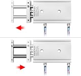 Heschen CXSM 25-60 Dual Rod Pneumatic Cylinder 25mm Bore 60mm Stroke Double view 6