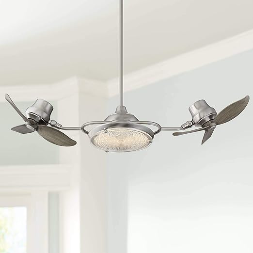 18 Stone Castle Industrial Outdoor Ceiling Fan With Light Led