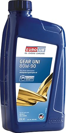 EUROLUB GEAR UNI SAE 80W-90 Getriebeöl, 1 Liter